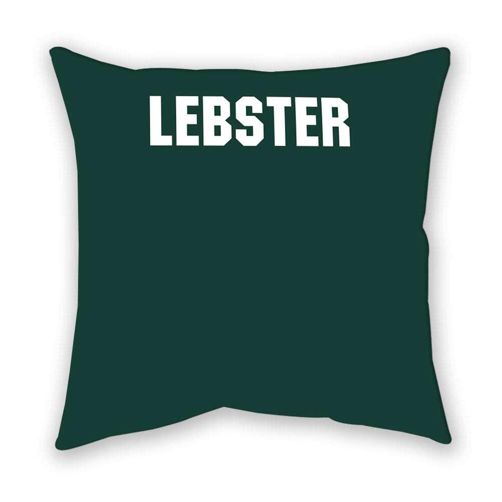 Michigan State - NCAA Women's Gymnastics : Stephanie Lebster - Pillow-1