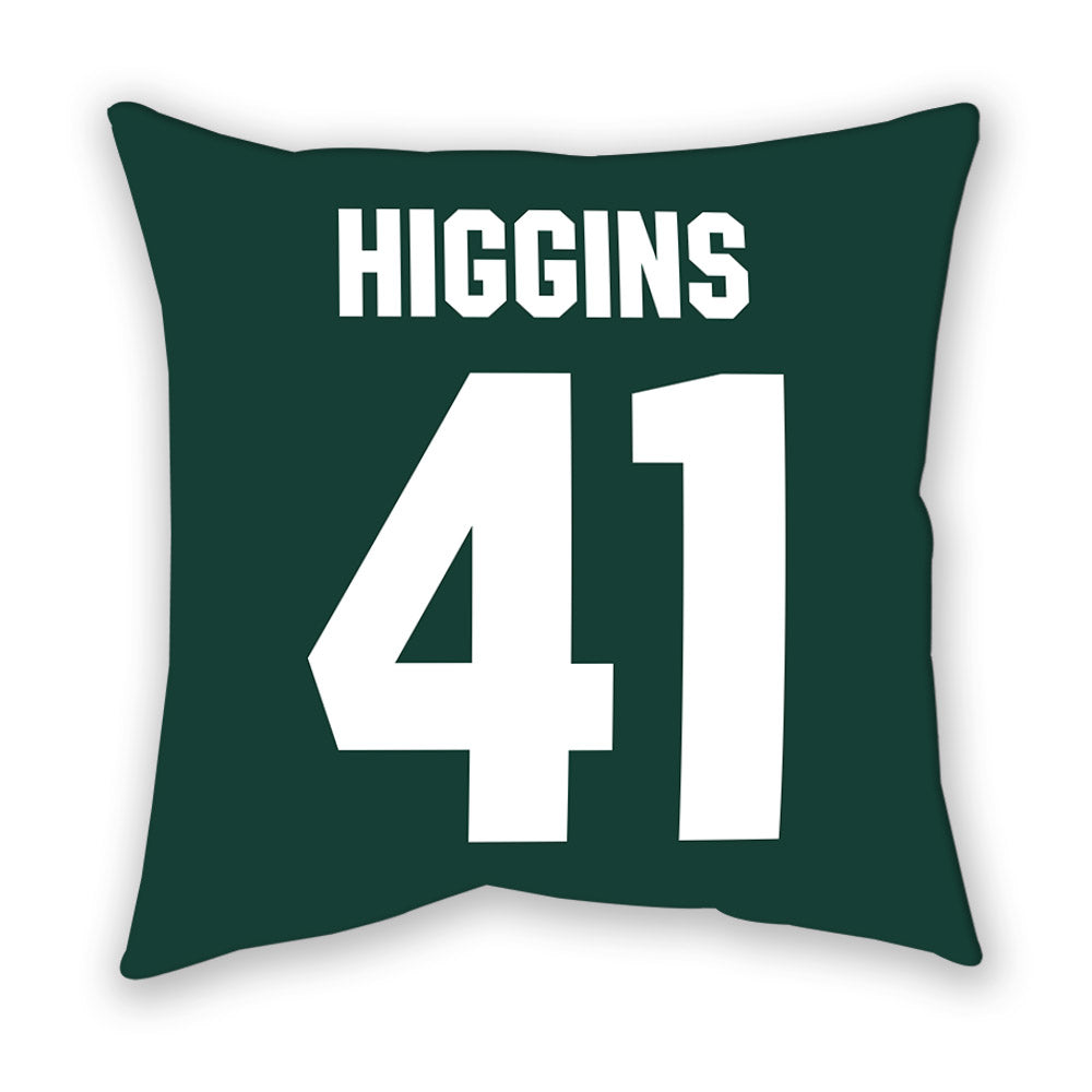 Michigan State - NCAA Baseball : Nolan Higgins - Pillow-1
