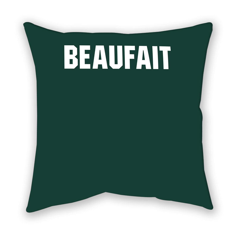 Michigan State - NCAA Women's Gymnastics : Elle Beaufait - Pillow-1