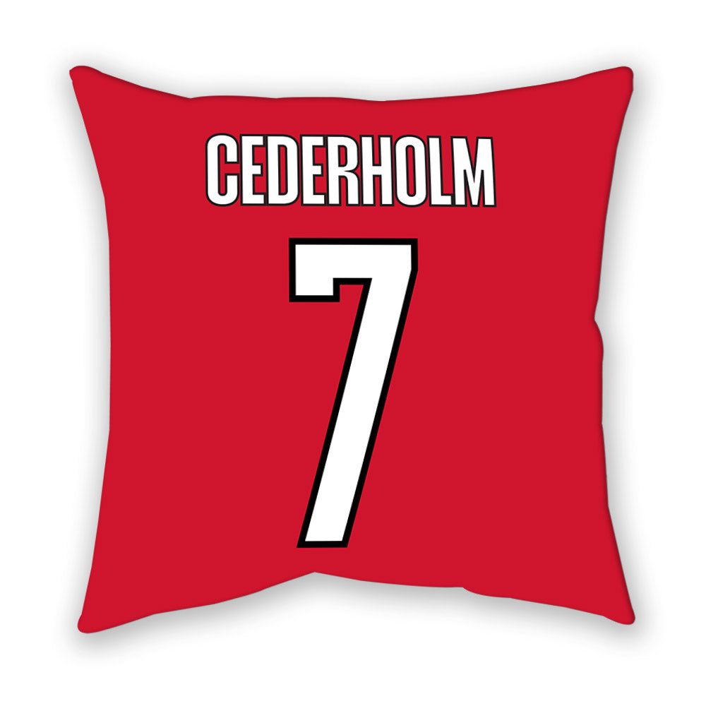 Arkansas State - NCAA Women's Soccer : Tindra Cederholm - Pillow-1