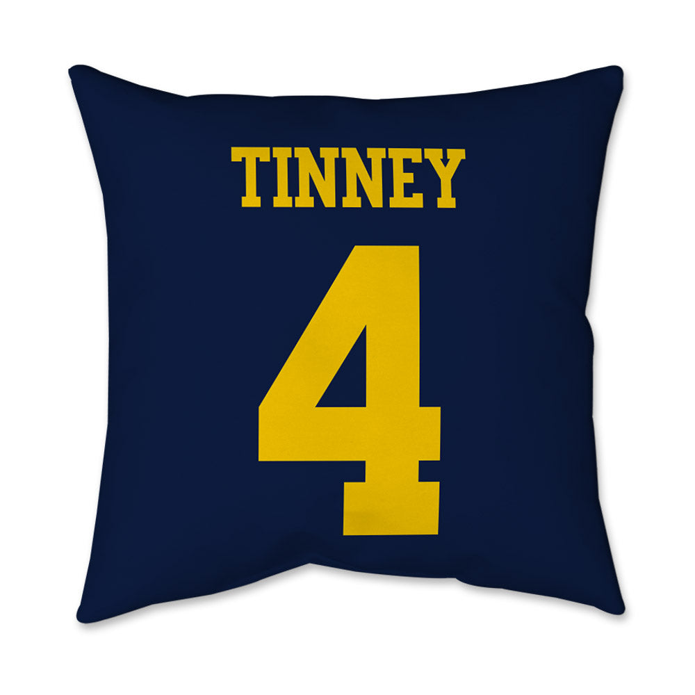 Michigan - NCAA Women's Lacrosse : Rylee Tinney - Graphic Pillow 16x16-1