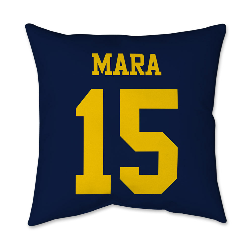 Michigan - NCAA Men's Basketball : Aday Mara - Graphic Pillow 16x16-1