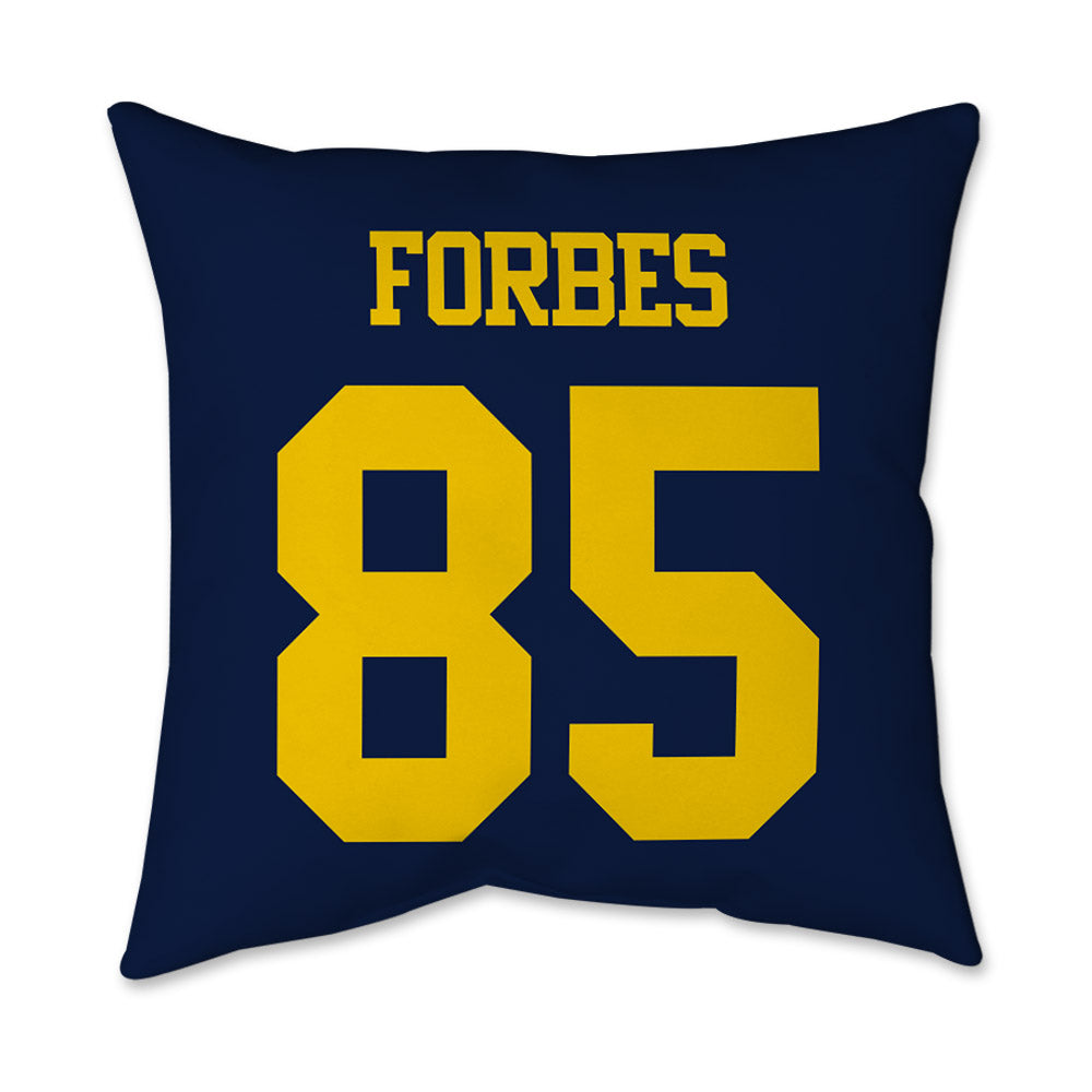 Michigan - NCAA Football : Logan Forbes - Graphic Pillow 16x16-1