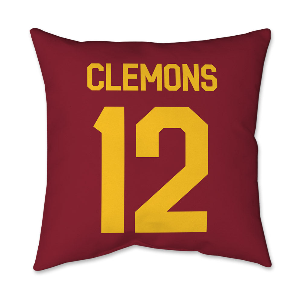 Iowa State - NCAA Softball : Jessie Clemons - Graphic Pillow 16x16-1
