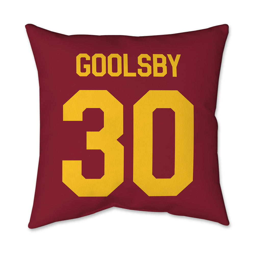 Iowa State - NCAA Women's Volleyball : Alea Goolsby - Graphic Pillow 16x16-1