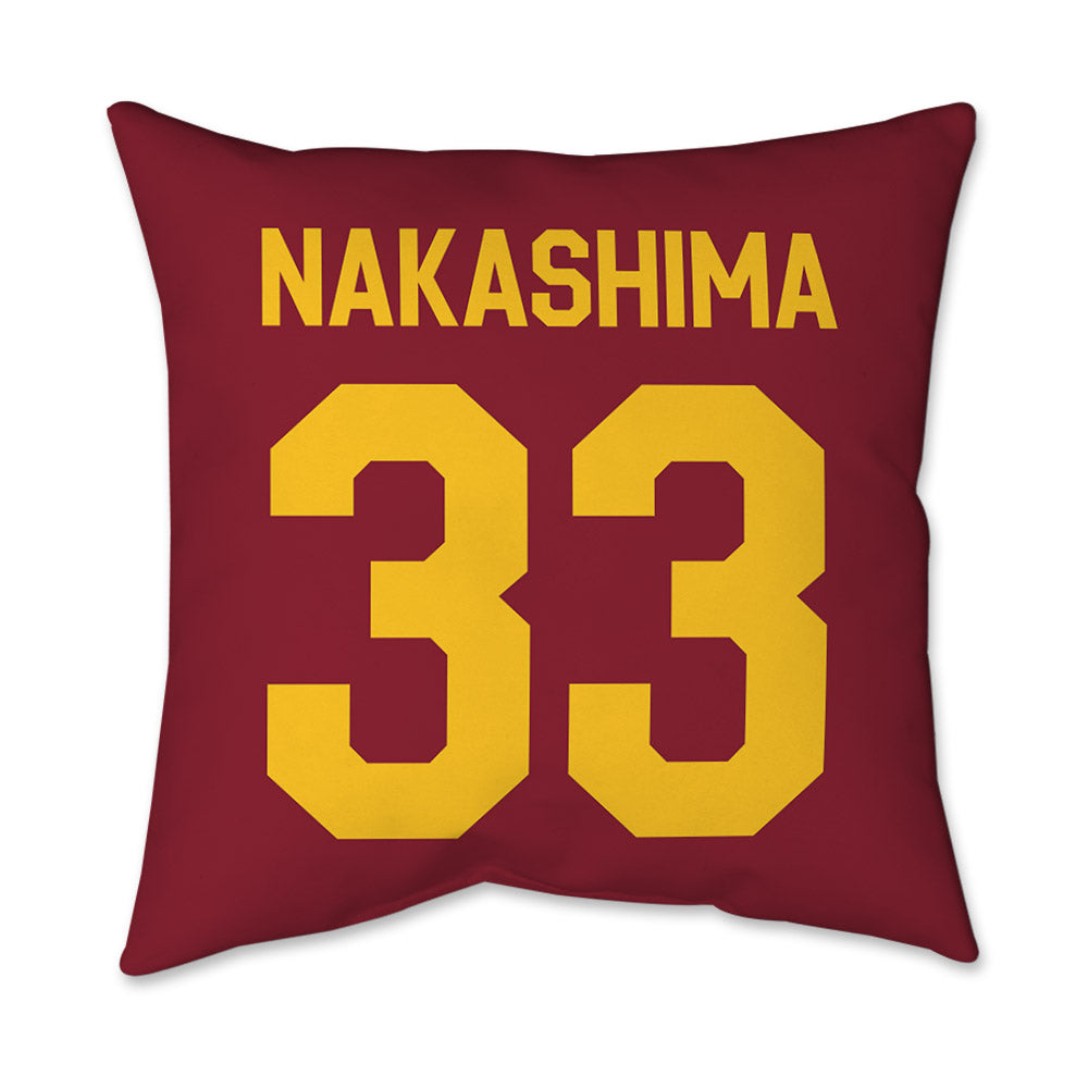 Iowa State - NCAA Softball : Paige Nakashima - Graphic Pillow 16x16-1