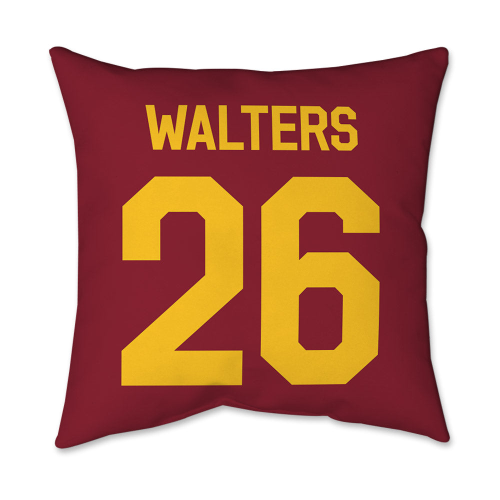 Iowa State - NCAA Women's Soccer : Sydney Walters - Graphic Pillow 16x16-1
