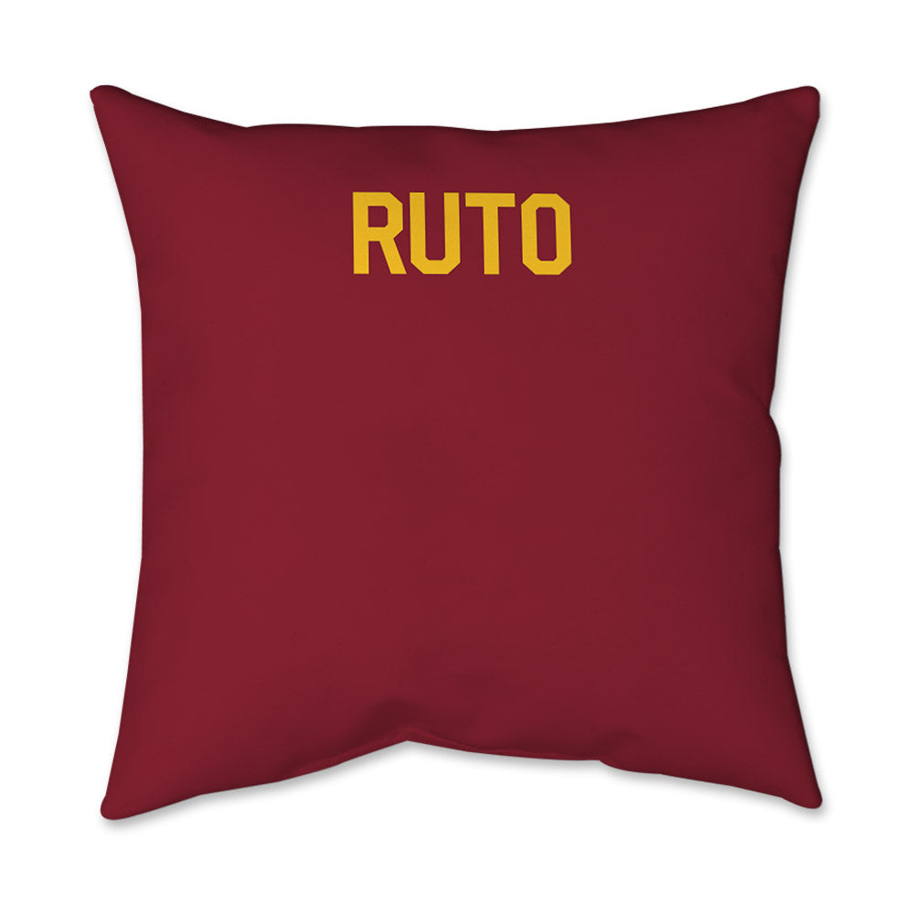 Iowa State - NCAA Men's Cross Country : Joash Ruto - Graphic Pillow 16x16-1