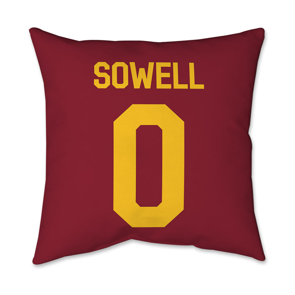 Iowa State - NCAA Football : Chase Sowell - Graphic Pillow 16x16-1