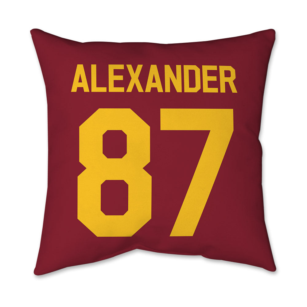 Iowa State - NCAA Football : Cooper Alexander - Graphic Pillow 16x16-1