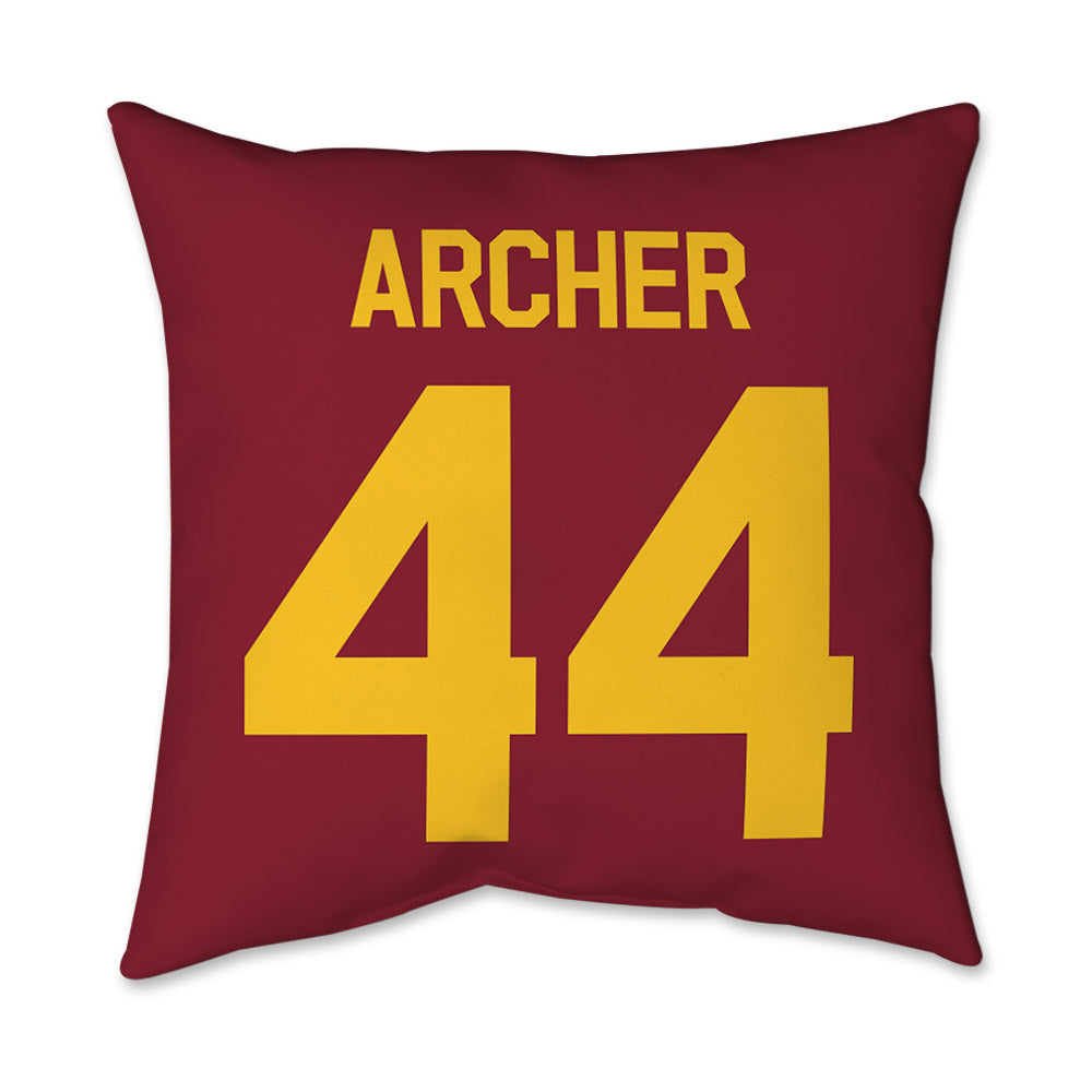 Iowa State - NCAA Football : Wyatt Archer - Graphic Pillow 16x16-1