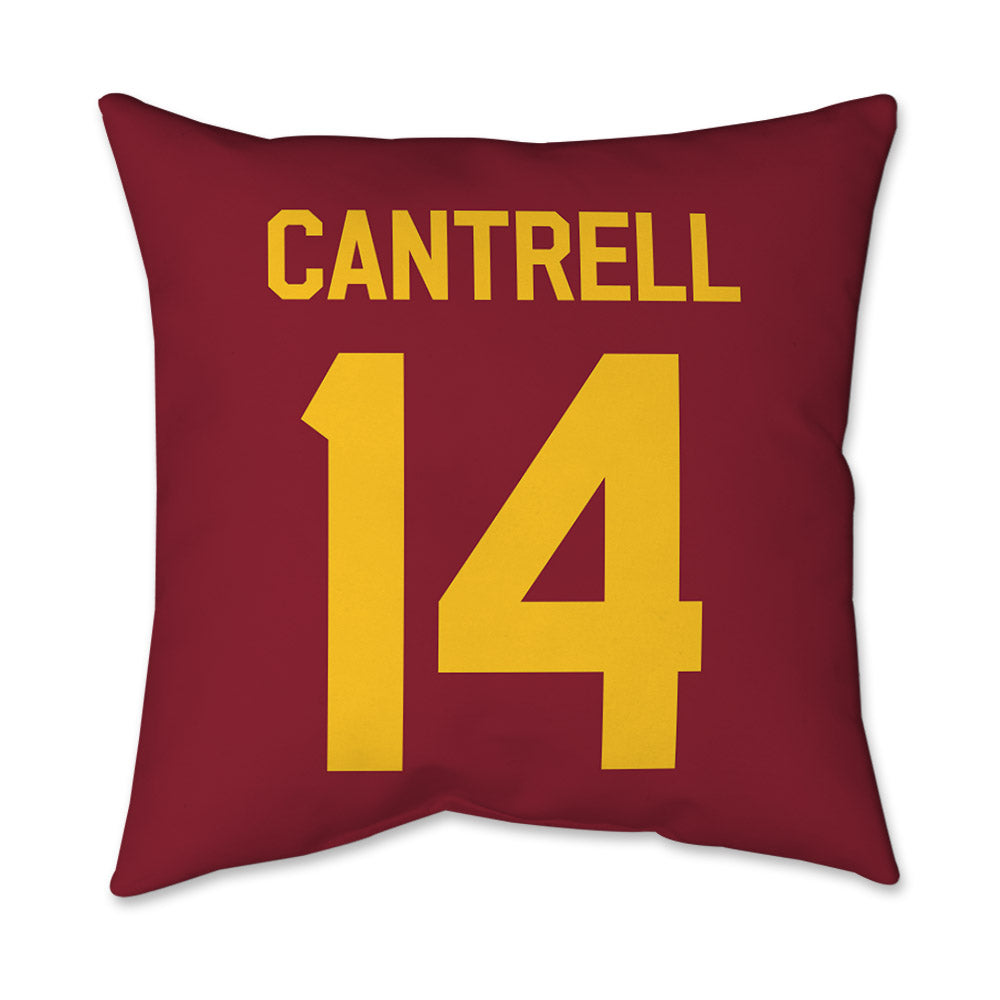 Iowa State - NCAA Football : Major Cantrell - Graphic Pillow 16x16-1