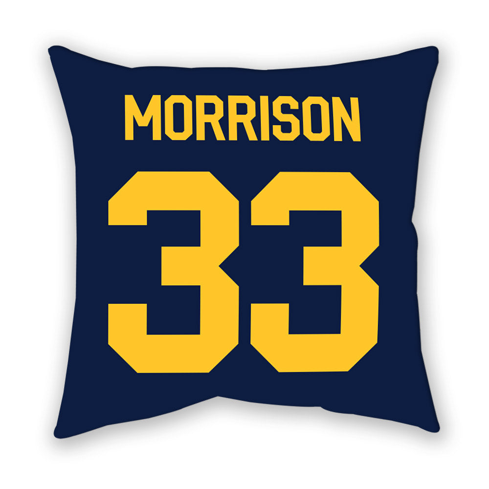 UC Berkeley - NCAA Men's Soccer : Beau Morrison - Graphic Pillow-1
