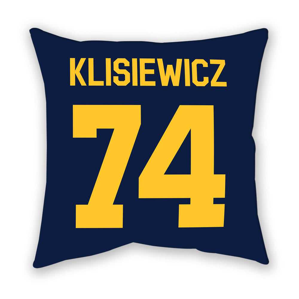 UC Berkeley - NCAA Football : Michael Klisiewicz - Graphic Pillow-1