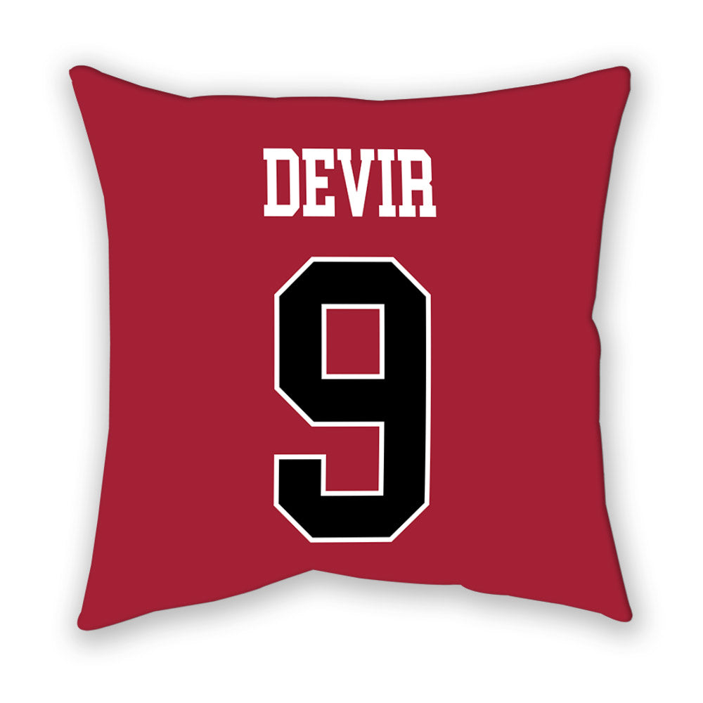 Stanford - NCAA Women's Lacrosse : Lindsey Devir - Pillow-1