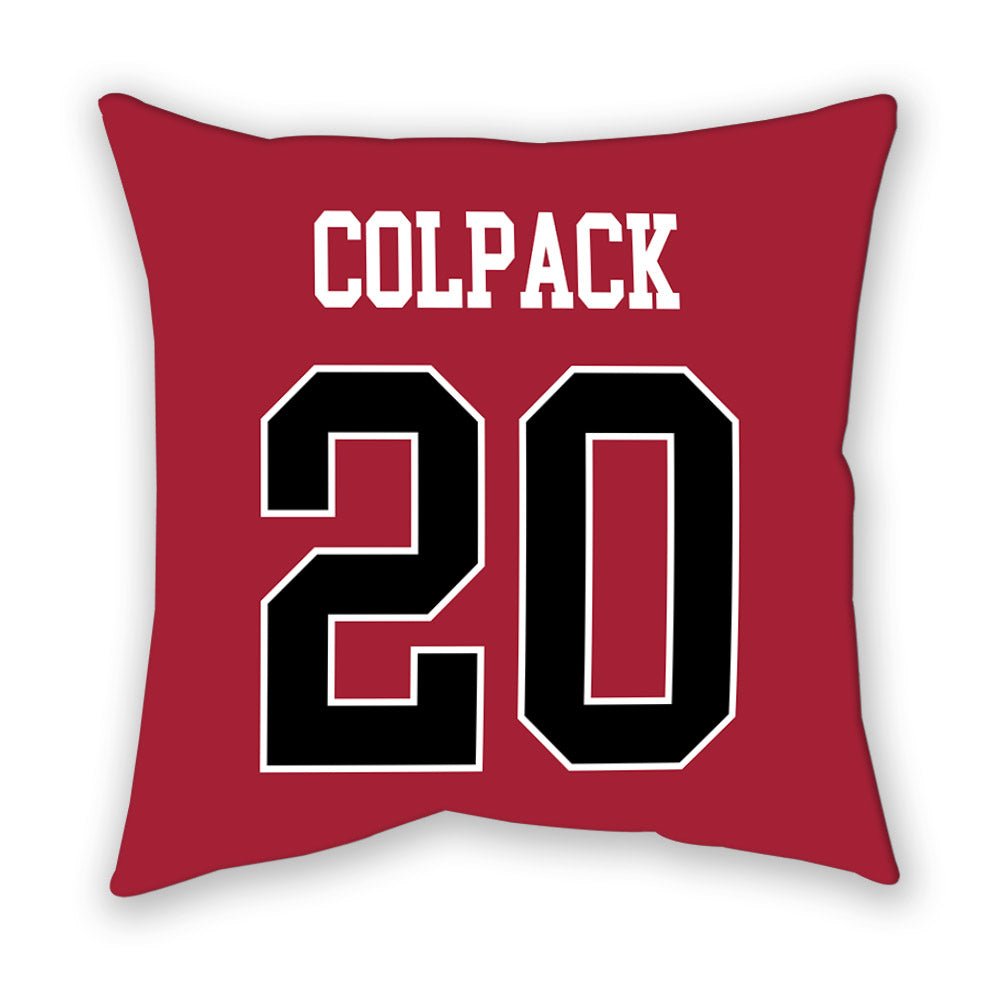 Stanford - NCAA Women's Lacrosse : Anna Colpack - Pillow-1