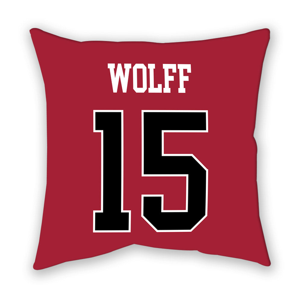 Stanford - NCAA Men's Volleyball : David Wolff - Pillow-1