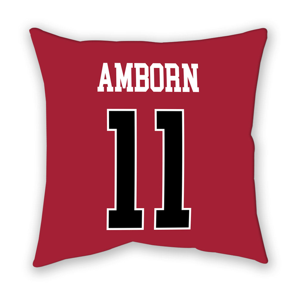 Stanford - NCAA Women's Basketball : Carly Amborn - Pillow-1