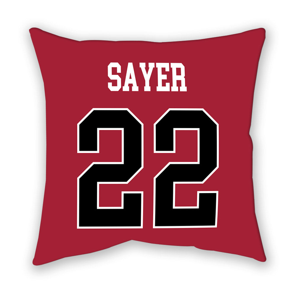 Stanford - NCAA Women's Volleyball : Erika Sayer - Pillow-1