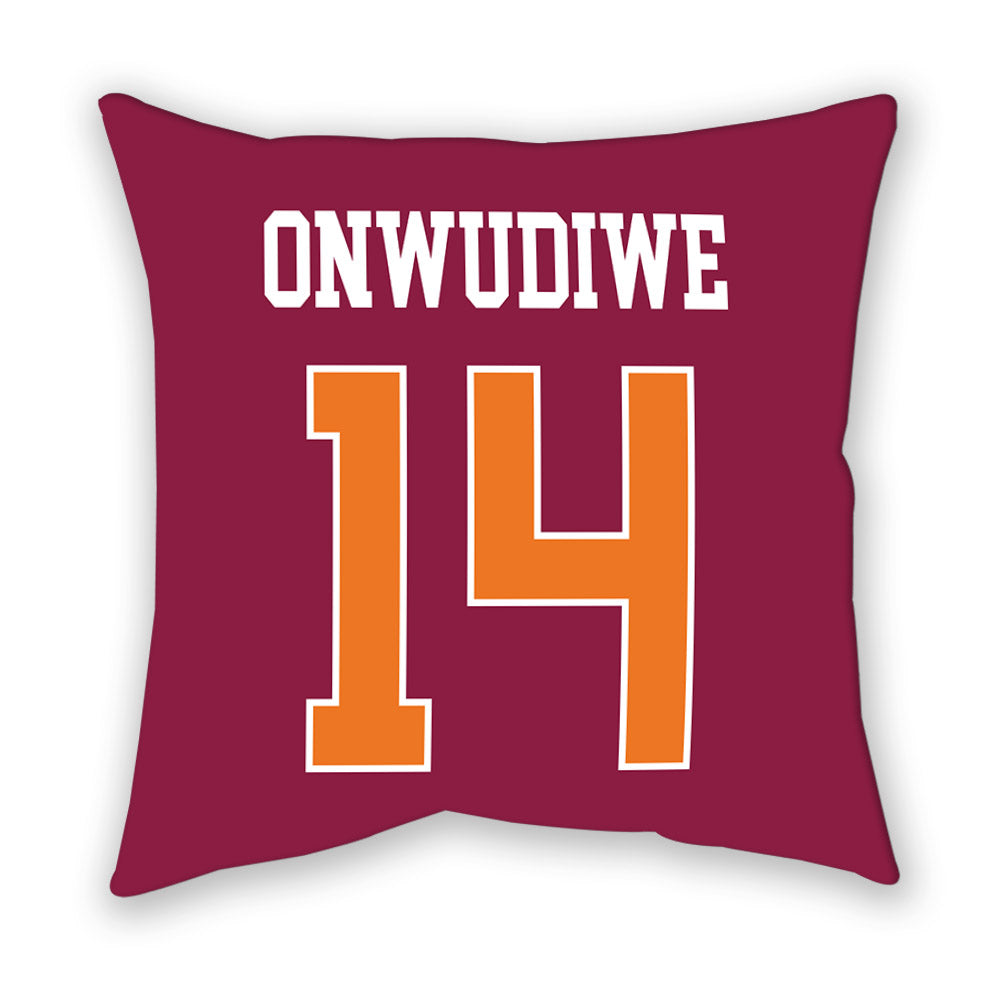 Virginia Tech - NCAA Men's Soccer : Osi Onwudiwe - Pillow-1