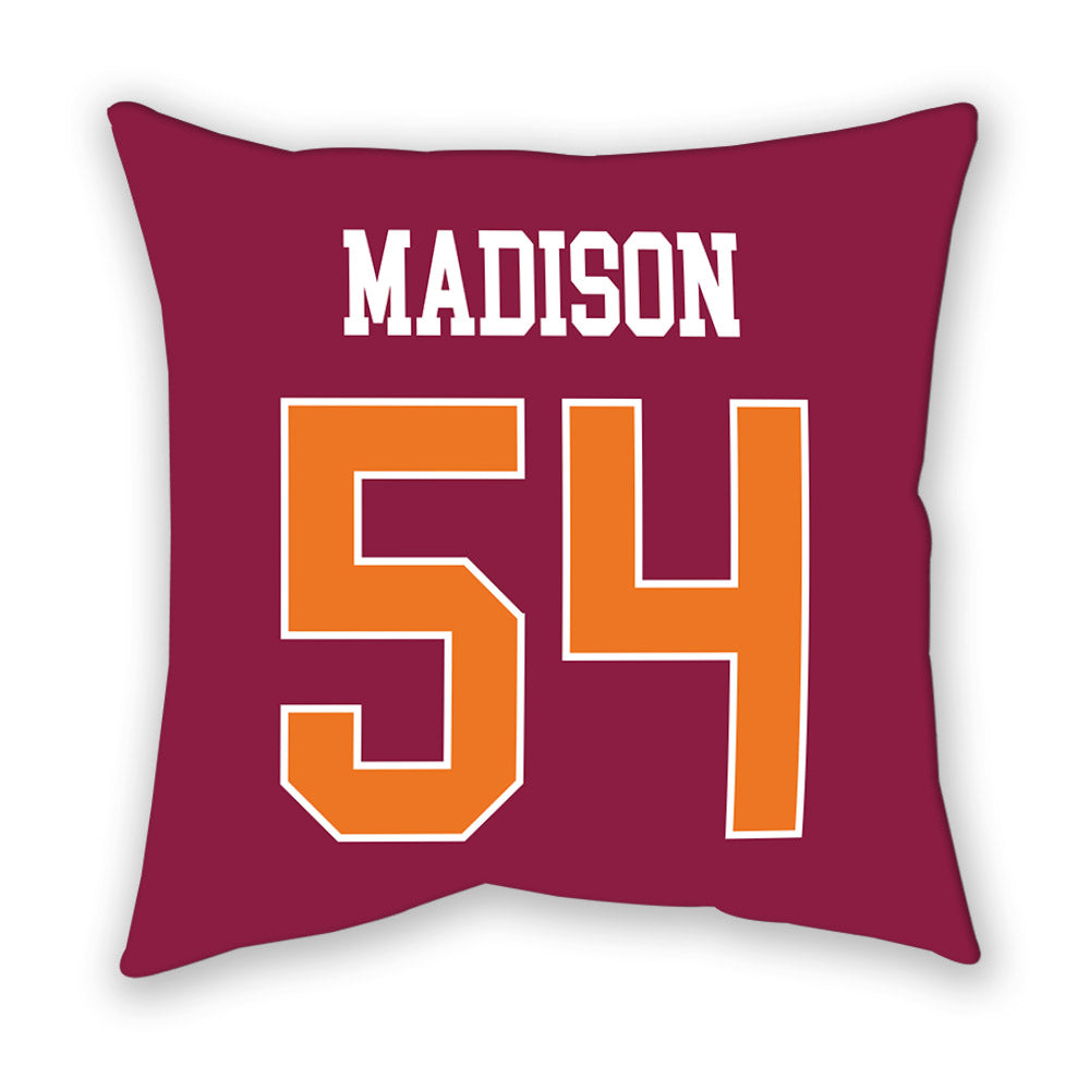 Virginia Tech - NCAA Football : Malachi Madison - Pillow-1