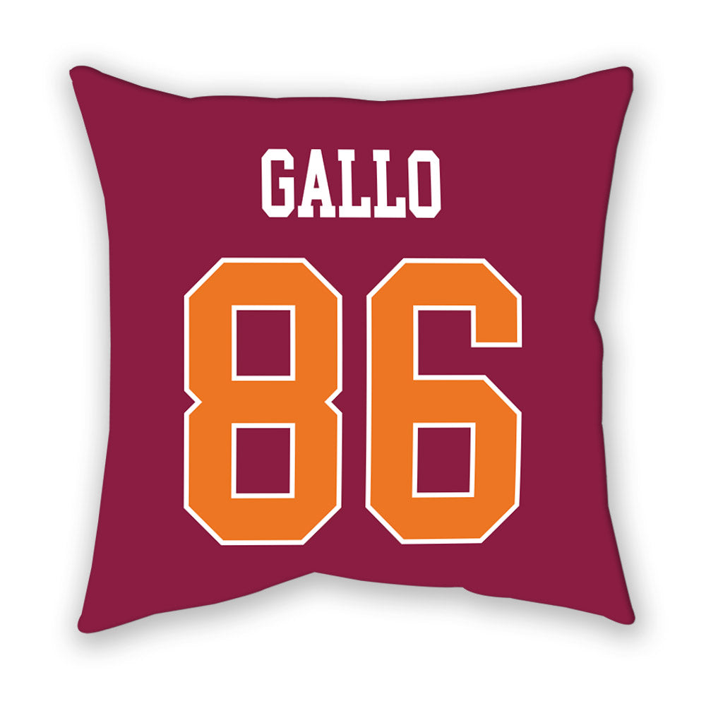 Virginia Tech - NCAA Football : Nick Gallo - Pillow-1