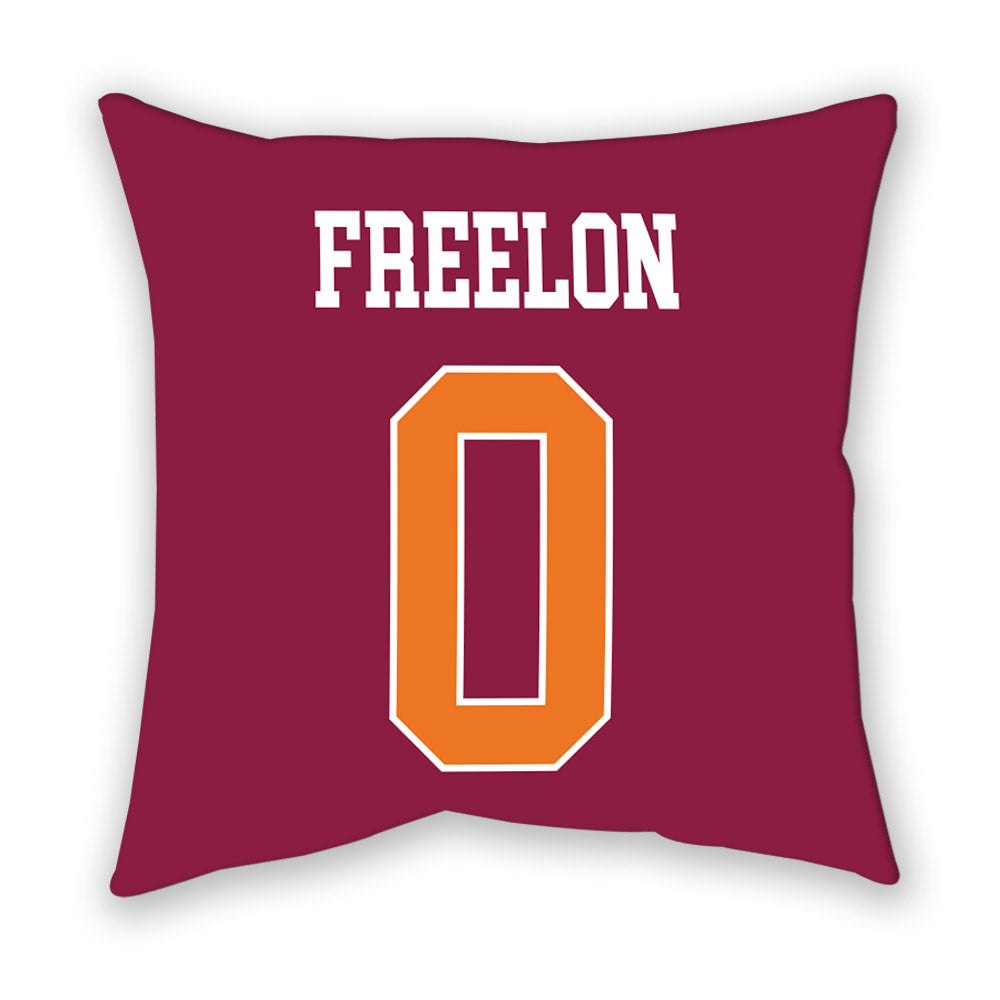 Virginia Tech - NCAA Women's Basketball : Kilah Freelon - Pillow-1