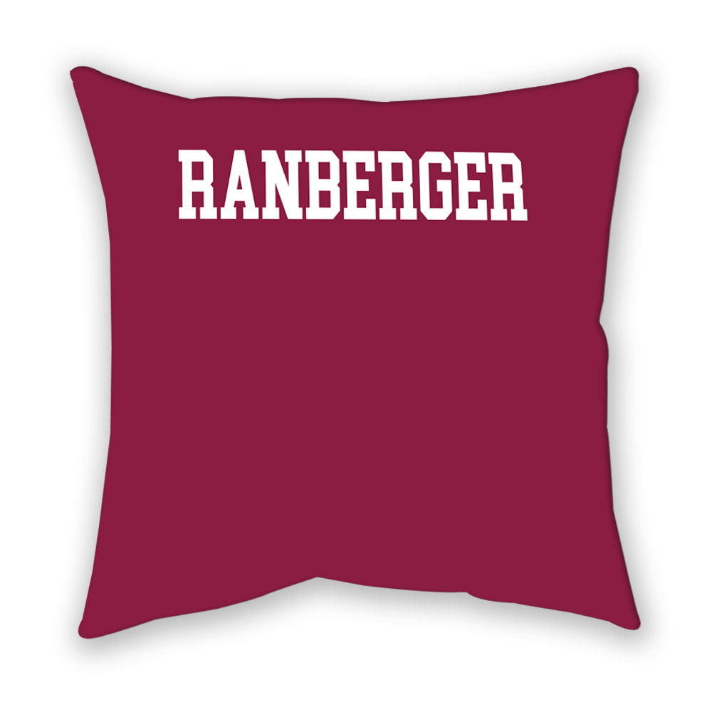 Virginia Tech - NCAA Cheerleading : Hannah Ranberger - Pillow-1