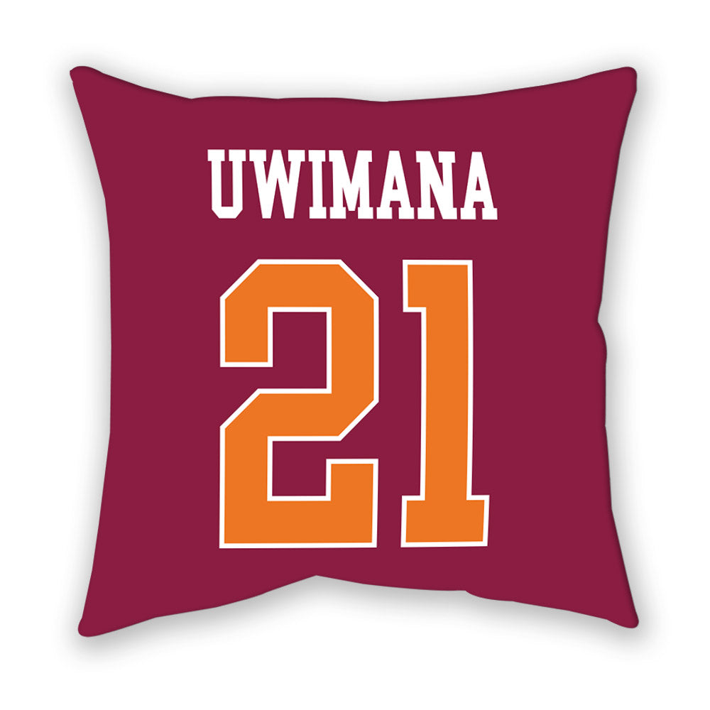 Virginia Tech - NCAA Men's Soccer : Noe Uwimana - Pillow-1