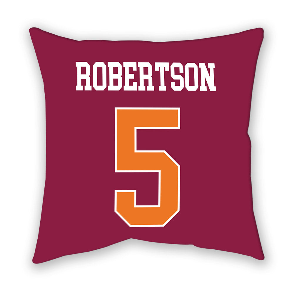 Virginia Tech - NCAA Baseball : Aiden Robertson - Pillow-1