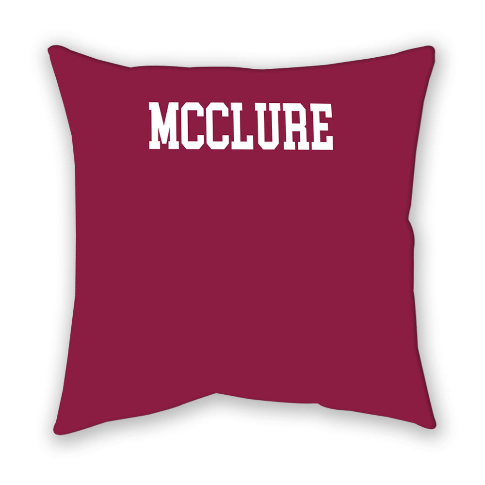 Virginia Tech - NCAA Men's Track & Field : Conner McClure - Pillow-1