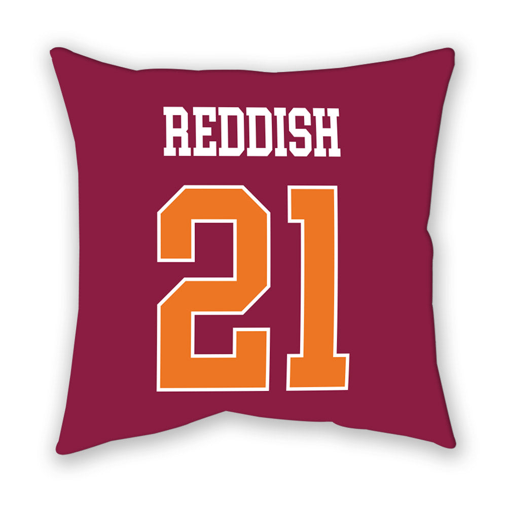 Virginia Tech - NCAA Football : Joseph Reddish - Pillow-1