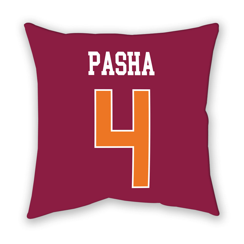Virginia Tech - NCAA Men's Basketball : Izaiah Pasha - Pillow-1