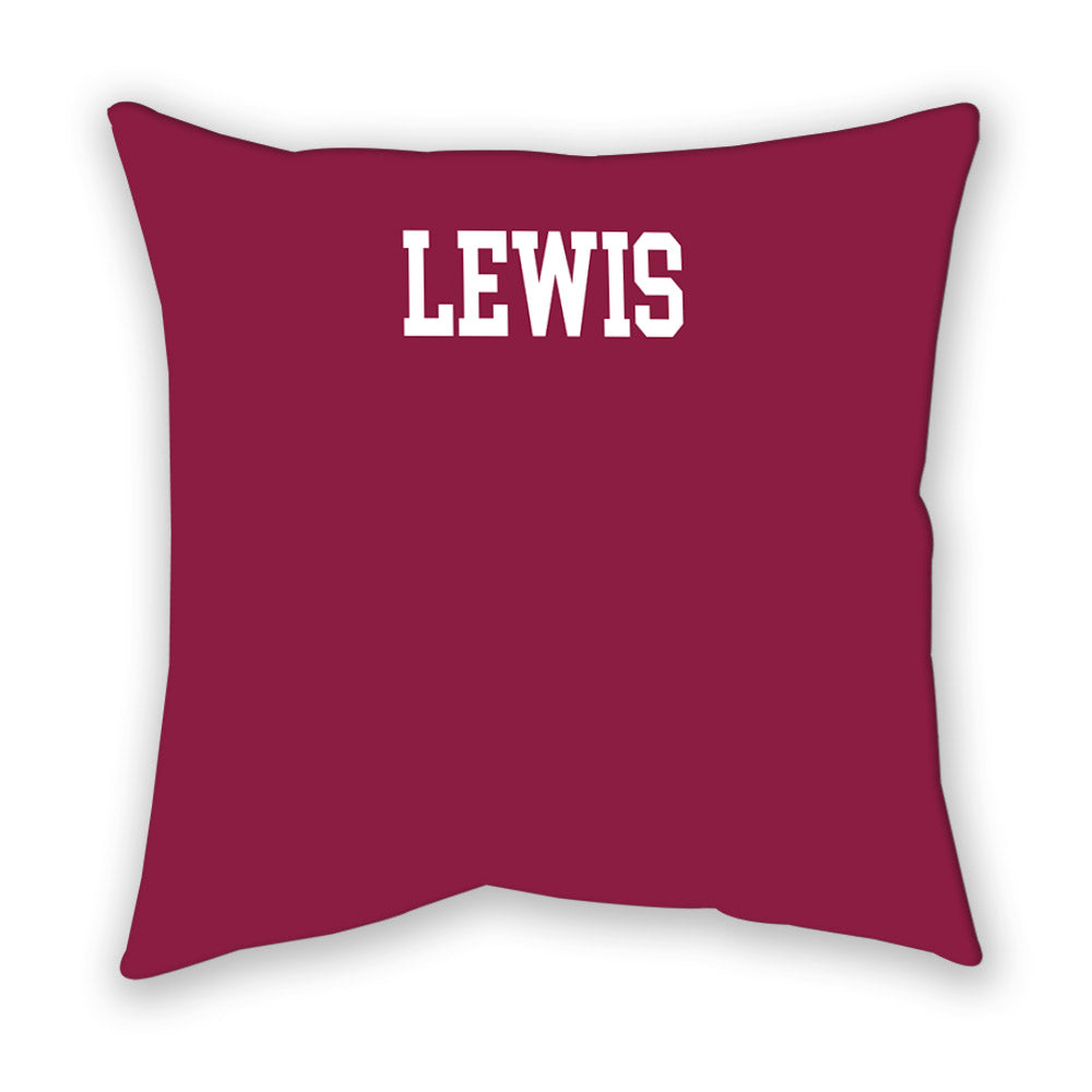 Virginia Tech - NCAA Baseball : David Lewis - Pillow-1