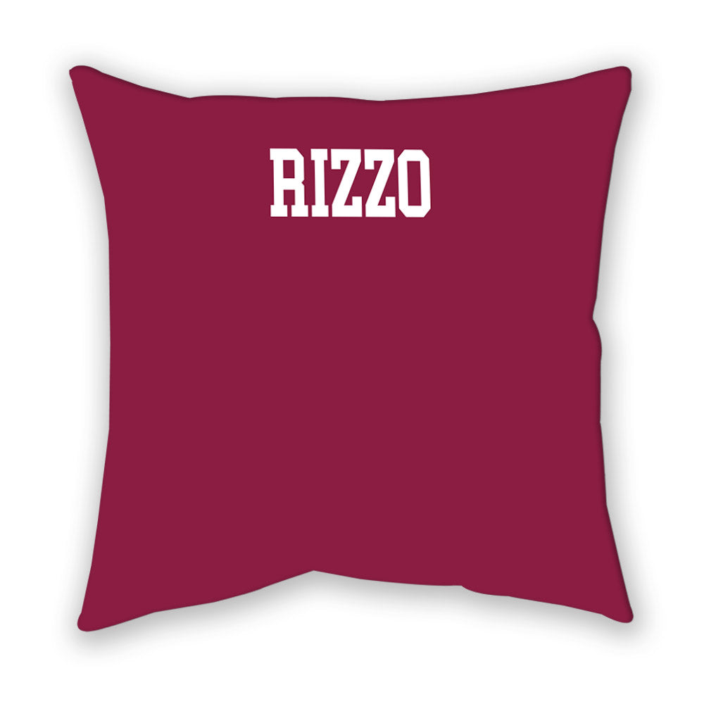 Virginia Tech - NCAA Men's Track & Field : Reece Rizzo - Pillow-1
