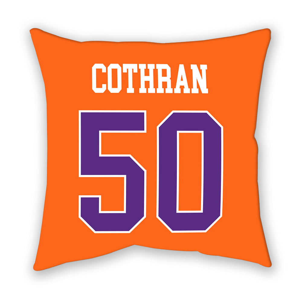 Clemson - NCAA Football : Fletcher Cothran - Pillow-1