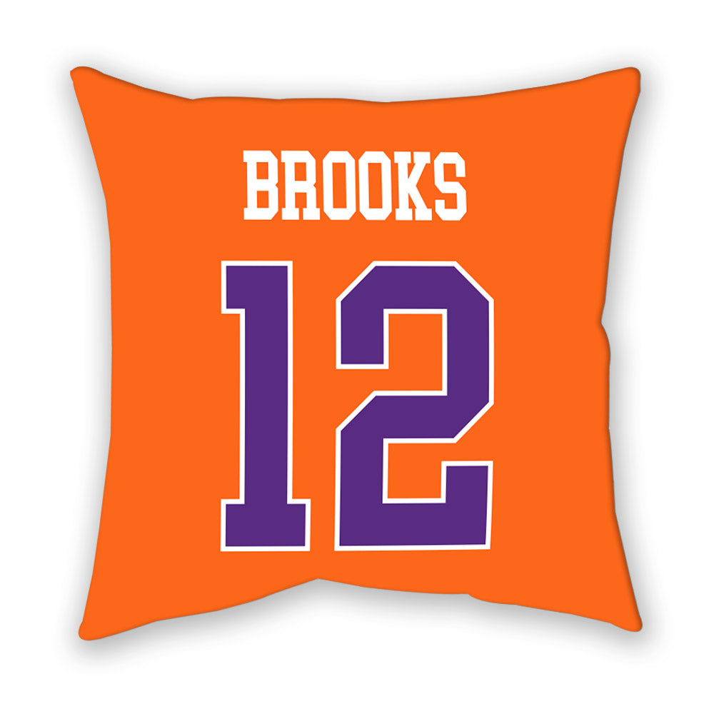 Clemson - NCAA Women's Soccer : Natalie Brooks - Pillow-1