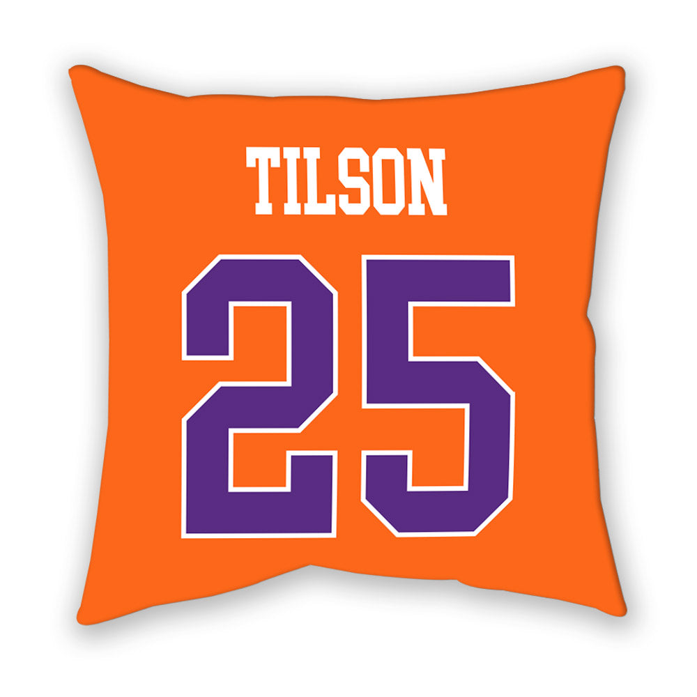 Clemson - NCAA Women's Lacrosse : Emma Tilson - Pillow-1