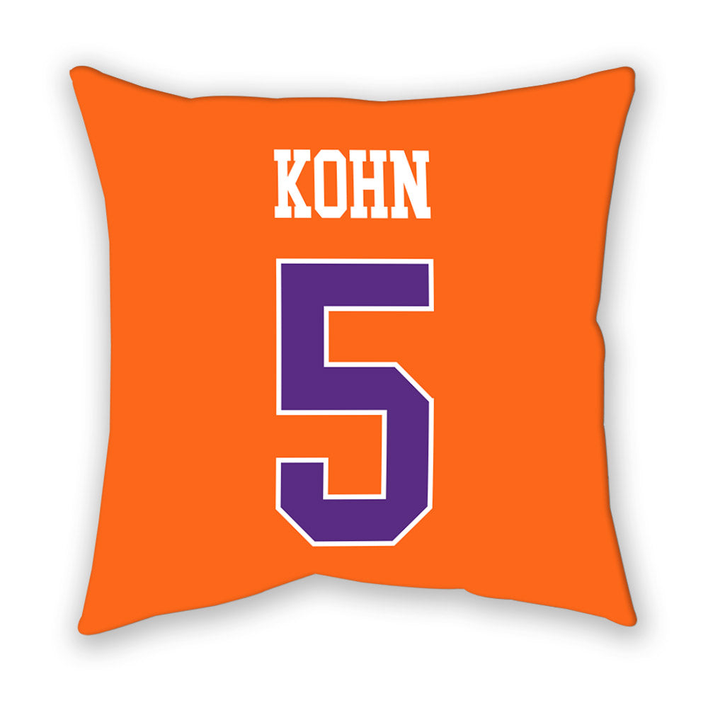 Clemson - NCAA Women's Basketball : Hannah Kohn - Pillow-1
