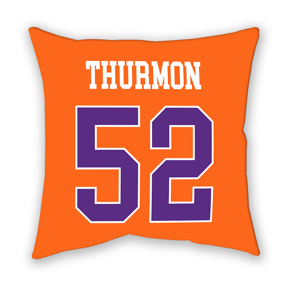 Clemson - NCAA Football : Elyjah Thurmon - Pillow-1