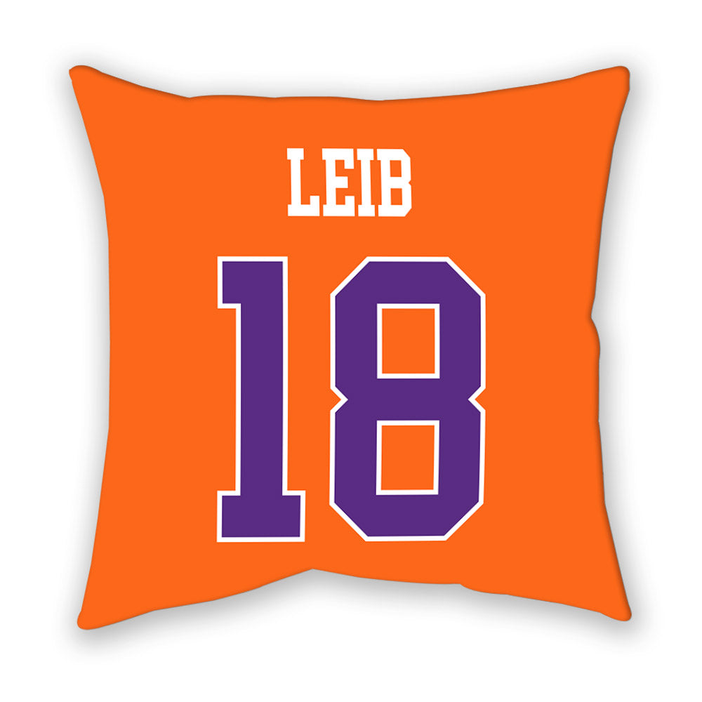 Clemson - NCAA Men's Soccer : Matthias Leib - Pillow-1