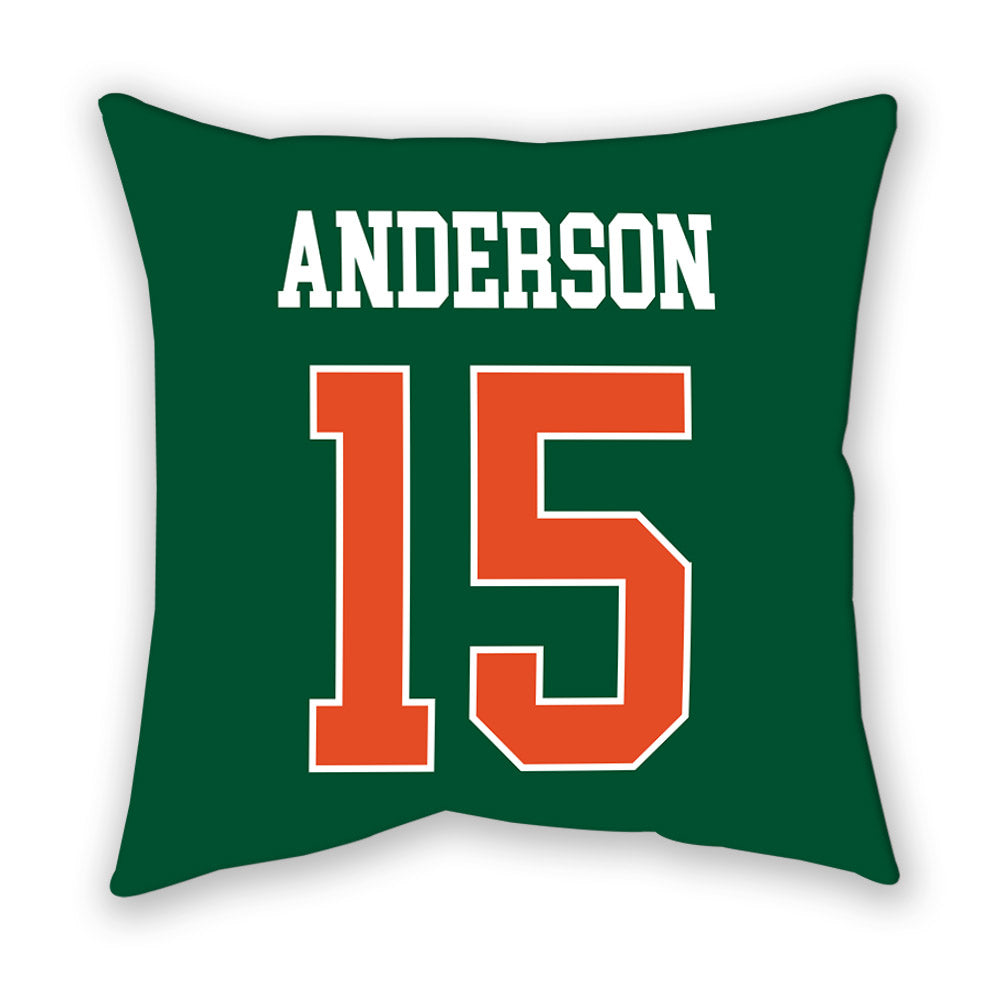 Miami - NCAA Football : Judd Anderson - Pillow-1
