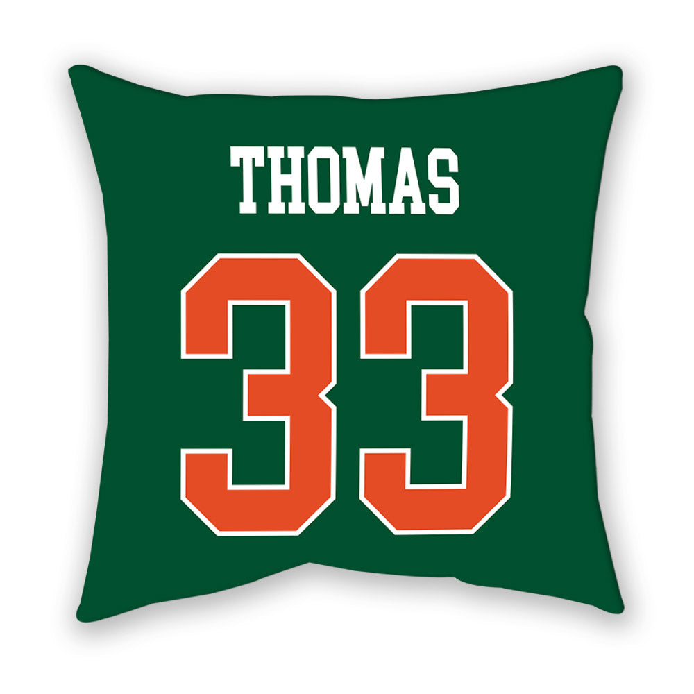 Miami - NCAA Football : Nick Thomas - Pillow-1