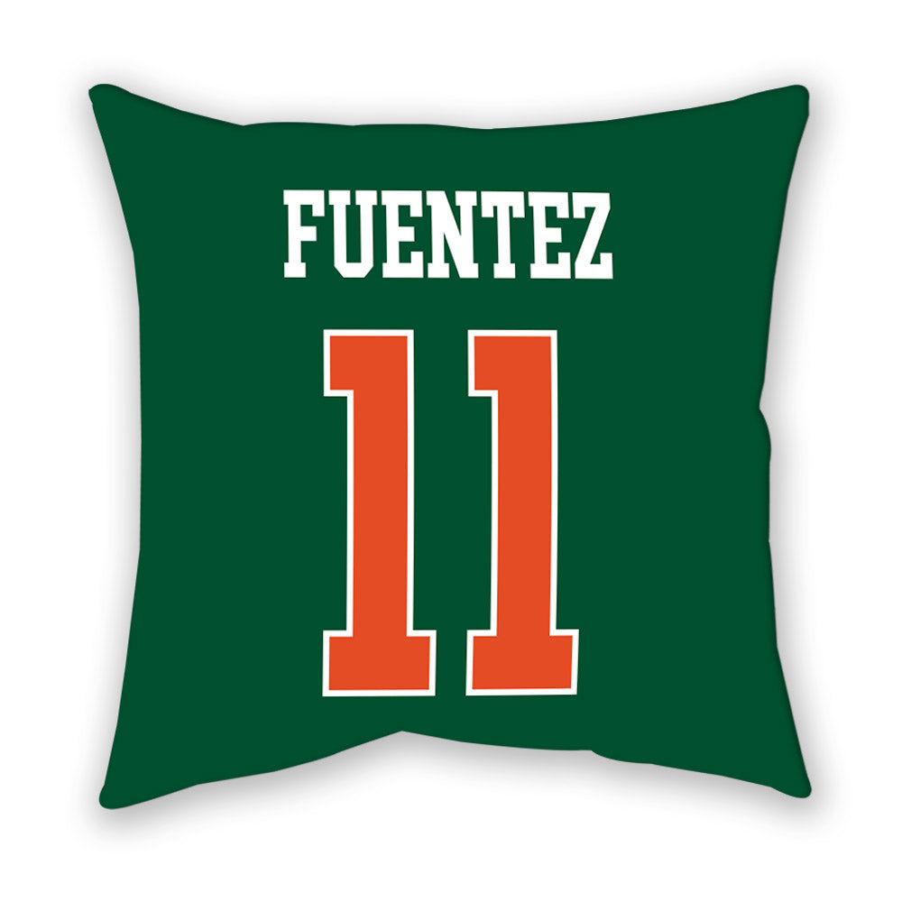 Miami - NCAA Women's Volleyball : Blair Fuentez - Pillow-1