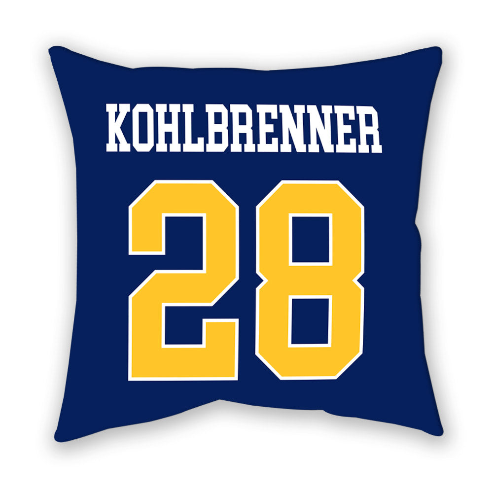 Marquette - NCAA Men's Lacrosse : Andrew Kohlbrenner - Pillow-1
