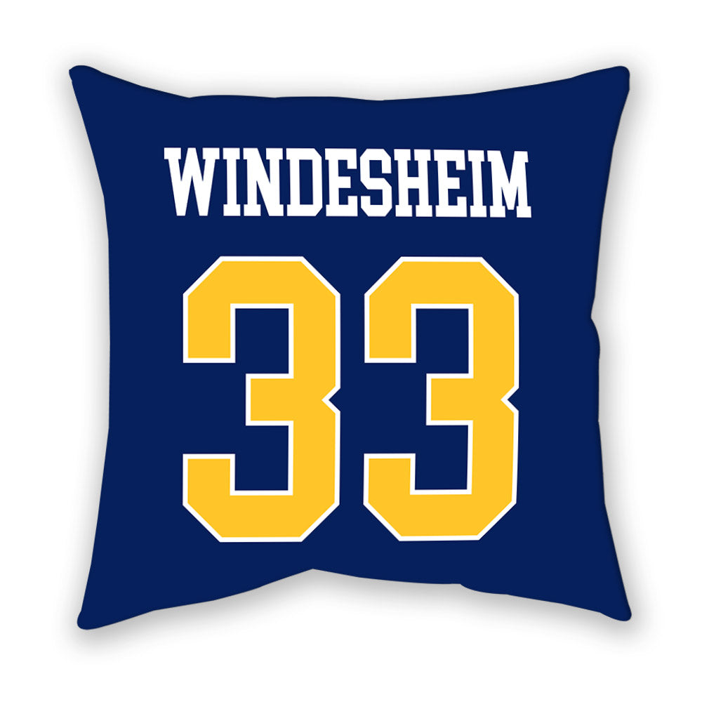 Marquette - NCAA Women's Lacrosse : Gabby Windesheim - Pillow-1