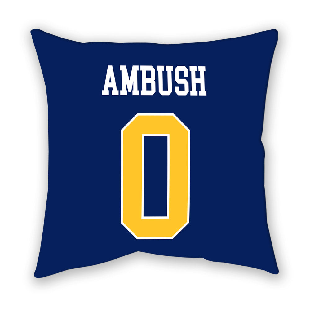 Marquette - NCAA Men's Lacrosse : Ty Ambush - Pillow-1