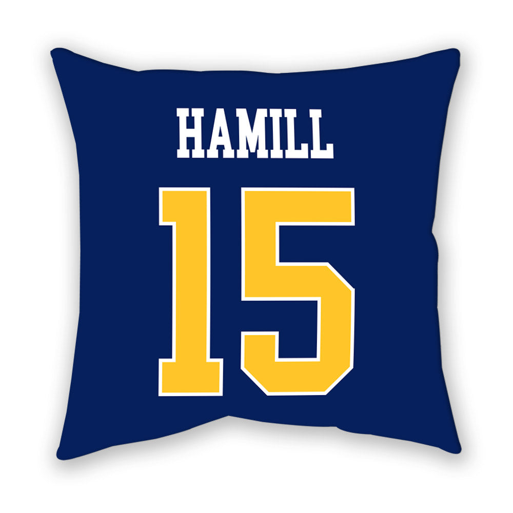 Marquette - NCAA Men's Lacrosse : Matt Hamill - Pillow-1