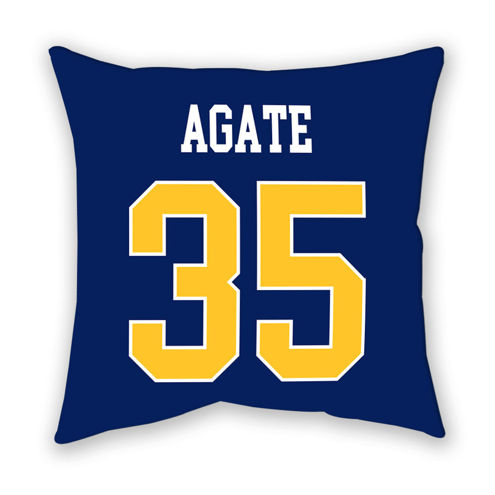 Marquette - NCAA Women's Lacrosse : Eliza Agate - Pillow-1