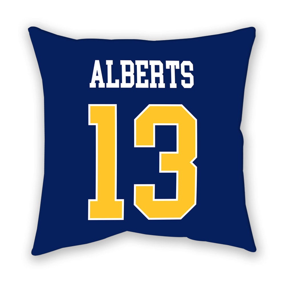 Marquette - NCAA Women's Soccer : Adrianna Alberts - Pillow-1